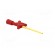 Clip-on probe | pincers type | 3A | red | Grip capac: max.3mm | 2mm image 9