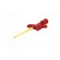 Clip-on probe | pincers type | 3A | red | Grip capac: max.3mm | 2mm image 3