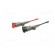 Clip-on probe | pincers type | 4A | 1kVDC | red and black | 4mm image 7