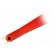 Clip-on probe | pincers type | 5A | 300VDC | red | Plating: gold-plated image 2