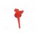 Clip-on probe | pincers type | 5A | 300VDC | red | Plating: gold-plated image 10