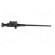 Clip-on probe | pincers type | 60VDC | black | 4mm | Overall len: 158mm image 7