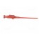 Clip-on probe | pincers type | 60VDC | red | 4mm | Overall len: 158mm фото 8