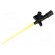Clip-on probe | pincers type | 6A | black | Grip capac: max.3.5mm | 4mm image 1