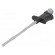 Clip-on probe | pincers type | 6A | black | Grip capac: max.4.5mm image 1
