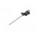 Clip-on probe | pincers type | 6A | black | Grip capac: max.4.5mm image 3