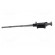 Clip-on probe | pincers type | 6A | black | Plating: nickel plated image 4