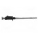 Clip-on probe | crocodile | 6A | black | Plating: nickel plated | 4mm image 8