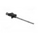 Clip-on probe | crocodile | 6A | black | Plating: nickel plated | 4mm image 9