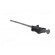 Clip-on probe | crocodile | 6A | black | Plating: nickel plated | 4mm image 5