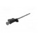 Clip-on probe | crocodile | 6A | black | Plating: nickel plated | 4mm image 7