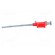 Clip-on probe | pincers type | 6A | red | Grip capac: max.4.5mm | 1000V image 4