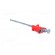Clip-on probe | pincers type | 6A | red | Grip capac: max.4.5mm | 1000V фото 5