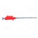Clip-on probe | pincers type | 6A | red | Grip capac: max.4.5mm | 1000V image 8