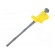 Clip-on probe | pincers type | 6A | yellow | Grip capac: max.4.5mm image 1