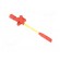 Clip-on probe | with puncturing point | 10A | 60VDC | red | 4mm | 30VAC image 8