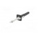 Clip-on probe | with puncturing point | 10A | black | 4mm | Ø: 4mm image 2