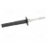Clip-on probe | with puncturing point | 10A | black | 4mm | Ø: 4mm image 7