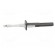 Clip-on probe | with puncturing point | 10A | black | 4mm | Ø: 4mm image 3