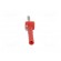 Clip-on probe | with puncturing point | 10A | red | 4mm | Ø: 4mm image 5