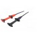 Clip-on probe | with puncturing point | red and black | 1kV | 4mm image 7
