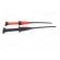 Clip-on probe | with puncturing point | red and black | 1kV | 4mm фото 8