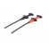 Clip-on probe | with puncturing point | red and black | 1kV | 4mm фото 3