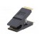Test clip | black | gold-plated | SO28,SOIC28,SOJ28 | 10mm | max.150°C фото 2