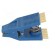 Test clip | PIN: 20 | blue | gold-plated | Application: SO,SOIC,SOJ image 3