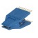Test clip | blue | gold-plated | SO20,SOIC20,SOJ20 image 2