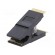 Test clip | black | gold-plated | SO28,SOIC28,SOJ28 | 10mm | max.150°C paveikslėlis 1