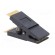 Test clip | black | gold-plated | SO28,SOIC28,SOJ28 | 5mm | max.150°C фото 8