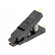 Test clip | black | gold-plated | SO8,SOIC8,SOJ8 | 10mm | max.150°C image 1