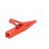 Crocodile clip | 10A | red | Grip capac: max.9.5mm | Socket size: 4mm image 6