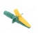 Crocodile clip | 10A | yellow-green | max.25mm фото 8