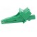 Crocodile clip | 12A | 600VDC | green | Grip capac: max.20mm фото 3