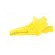 Crocodile clip | 12A | 600VDC | yellow | Grip capac: max.20mm image 3