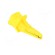 Crocodile clip | 12A | 600VDC | yellow | Grip capac: max.20mm image 8