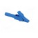 Crocodile clip | 15A | blue | 4mm | Conform to: EN61010 300VCAT II image 8
