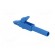 Crocodile clip | 15A | blue | 4mm | Conform to: EN61010 300VCAT II paveikslėlis 4