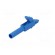 Crocodile clip | 15A | blue | 4mm | Conform to: EN61010 300VCAT II фото 6