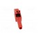 Crocodile clip | 15A | red | Grip capac: max.6mm | Socket size: 4mm image 5