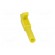Crocodile clip | 15A | yellow | Grip capac: max.12mm | Contacts: brass paveikslėlis 5