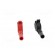Crocodile clip | 20A | black,red | max.39mm | 1kV image 5