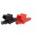 Crocodile clip | 20A | red and black | Grip capac: max.20mm | 1kV фото 6