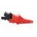 Crocodile clip | 20A | red and black | Grip capac: max.20mm | 1kV фото 7