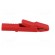 Crocodile clip | 25A | red | Grip capac: max.9.5mm | Socket size: 4mm image 7