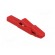 Crocodile clip | 25A | red | Grip capac: max.9.5mm | Socket size: 4mm фото 8