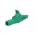 Crocodile clip | 32A | 1kVDC | green | Grip capac: max.20mm фото 6
