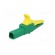 Crocodile clip | 32A | 1kVDC | yellow-green | Grip capac: max.20mm фото 6